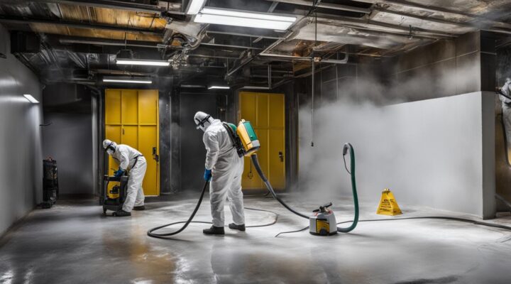 What is the average duration of mold removal in Miami businesses?