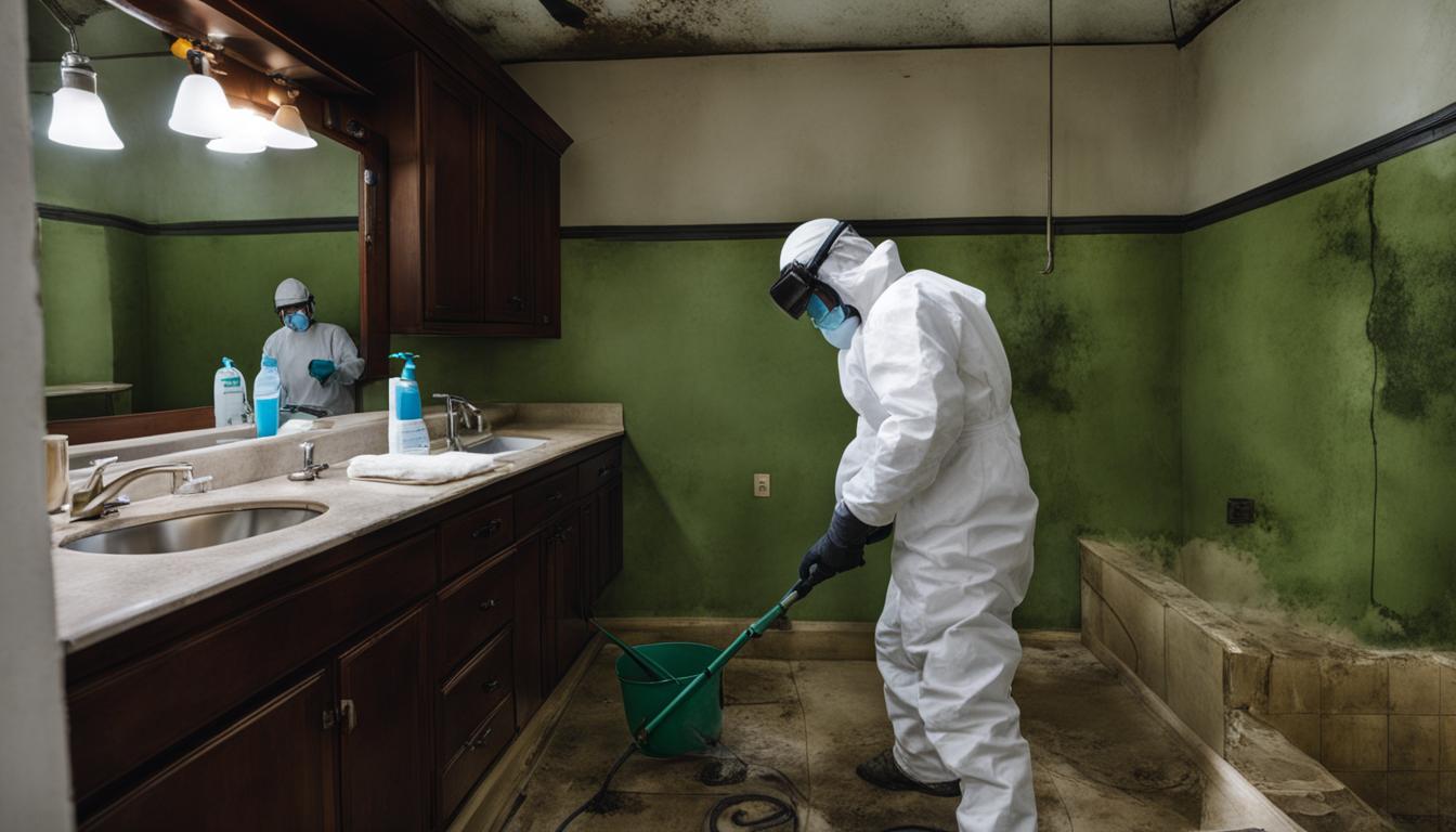 What is the remediation process for mold in a residential