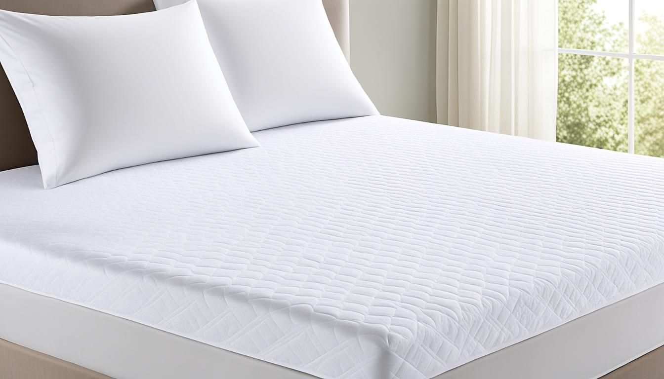 What mattress cover can hide the smell of mildew?