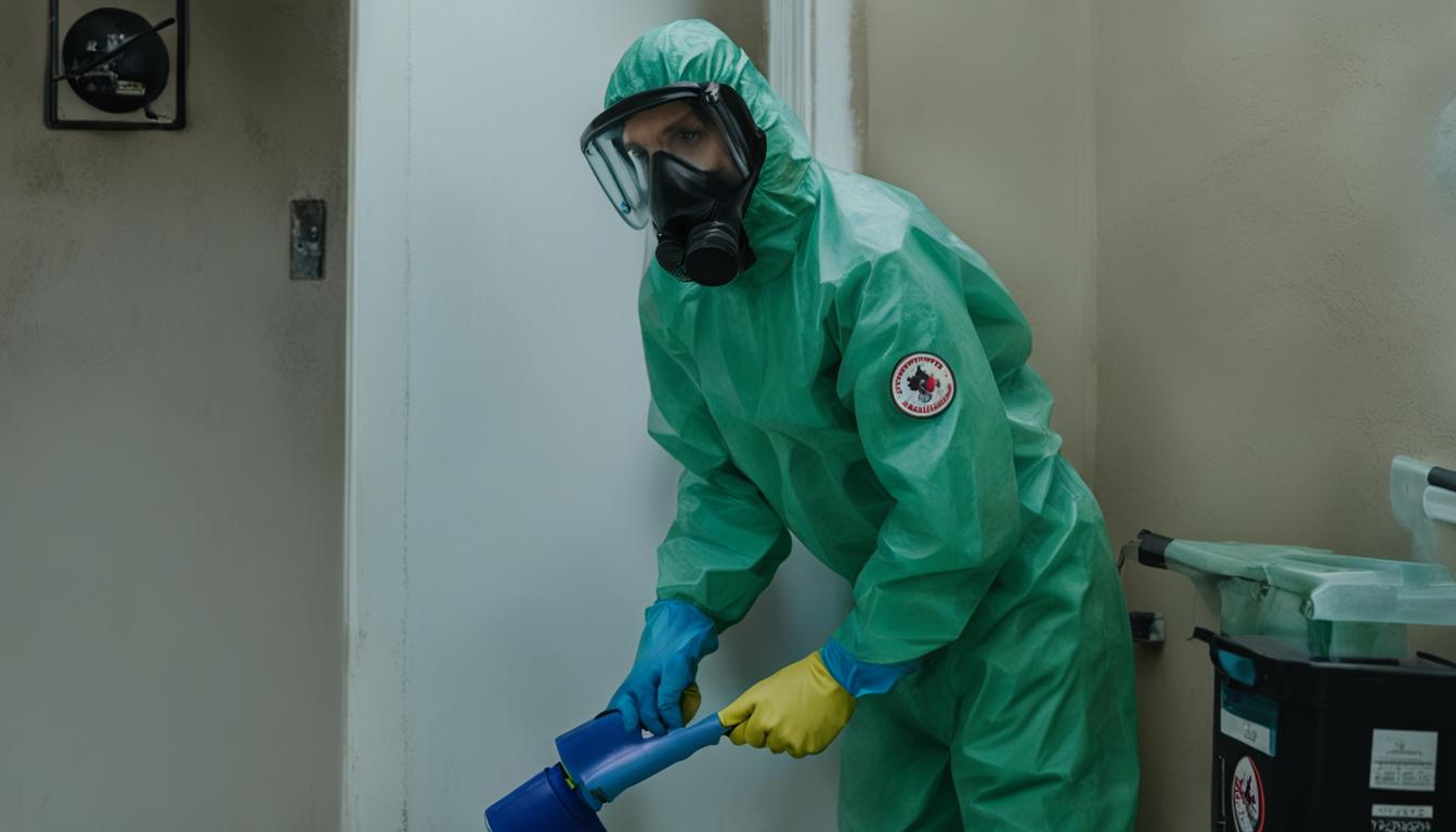 What safety measures are necessary for mold removal in Miami offices?