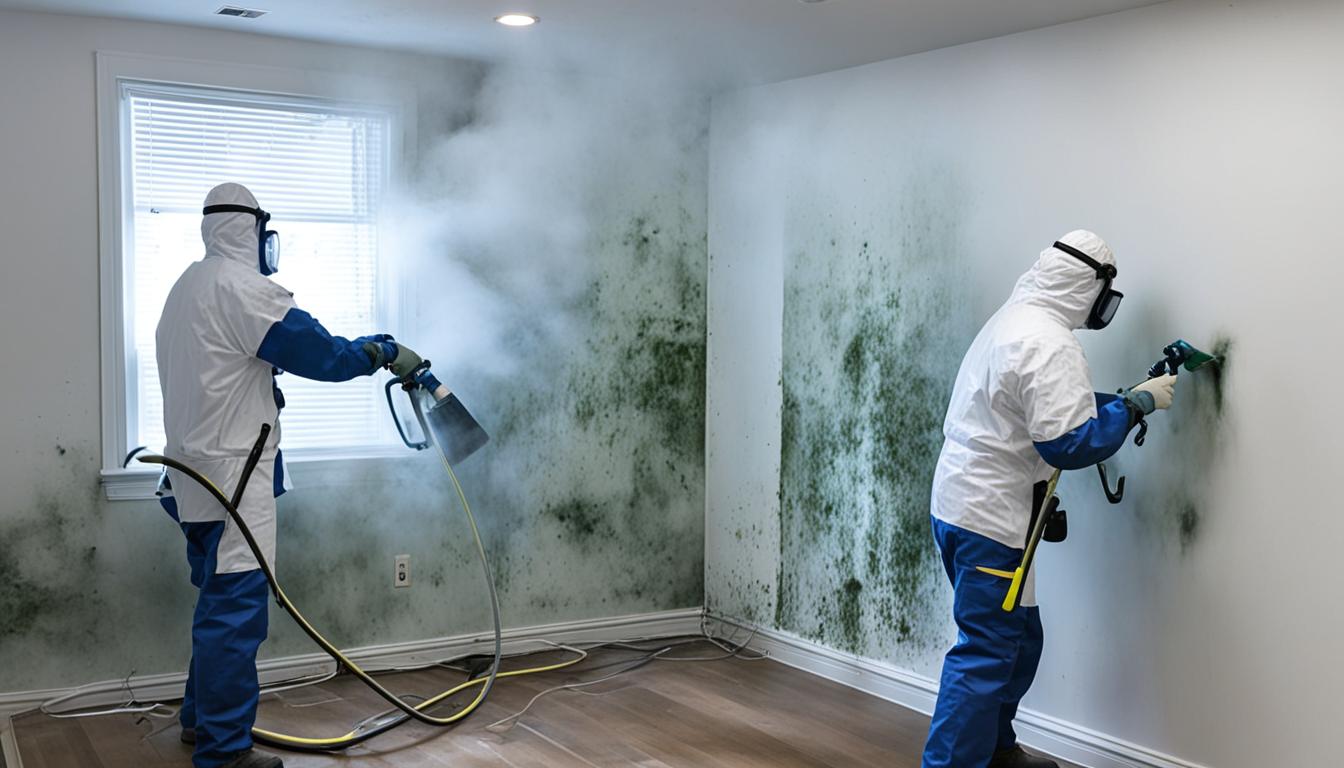 What steps are involved in mold remediation that is carried