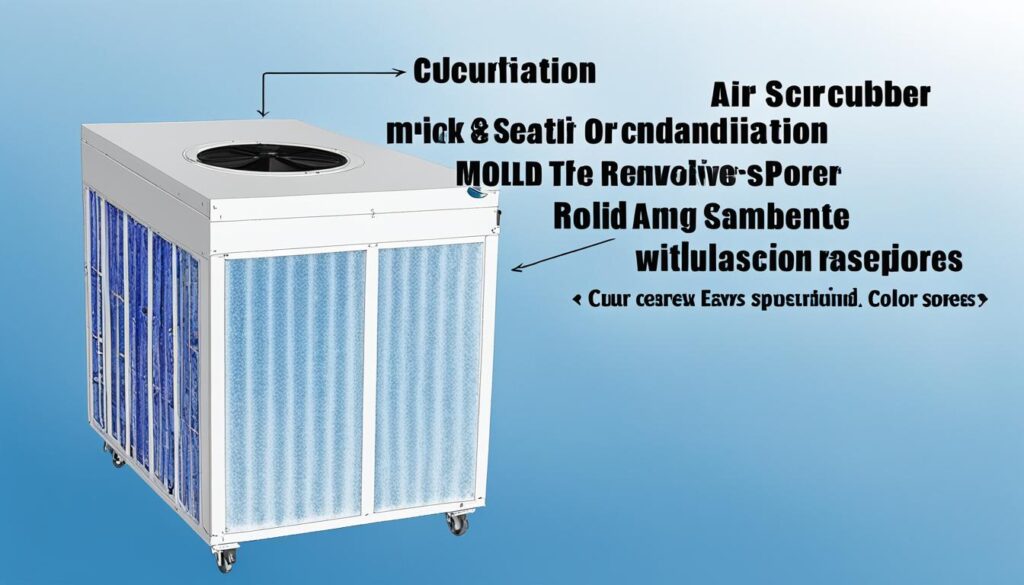 affordable air scrubber for mold removal