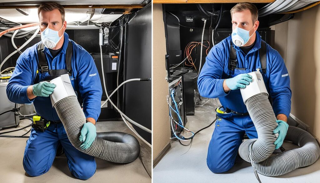 air duct cleaning process