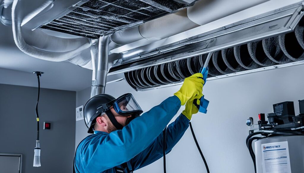 air duct cleaning with filtration