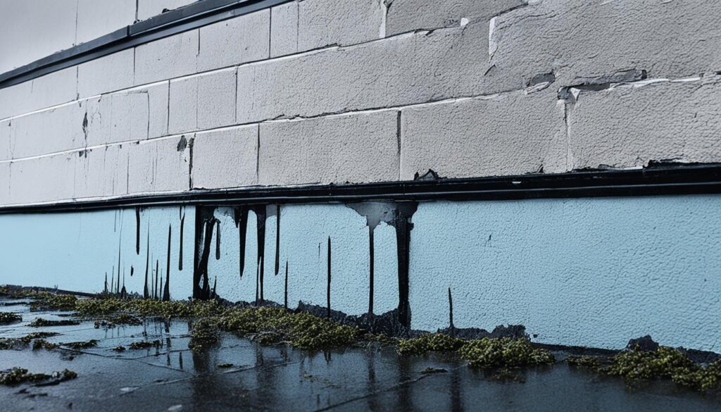 architectural waterproofing failures