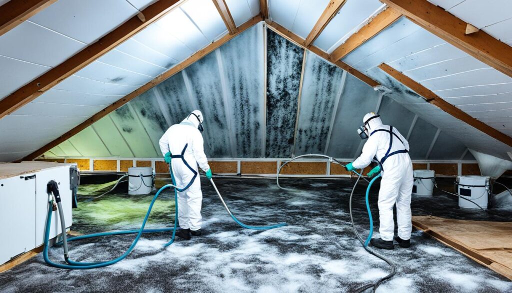 attic mold remediation