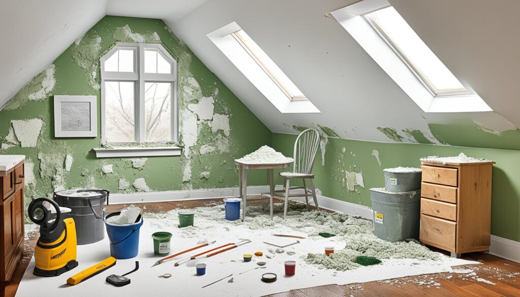 attic mold removal cost