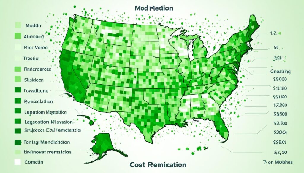 average cost of mold