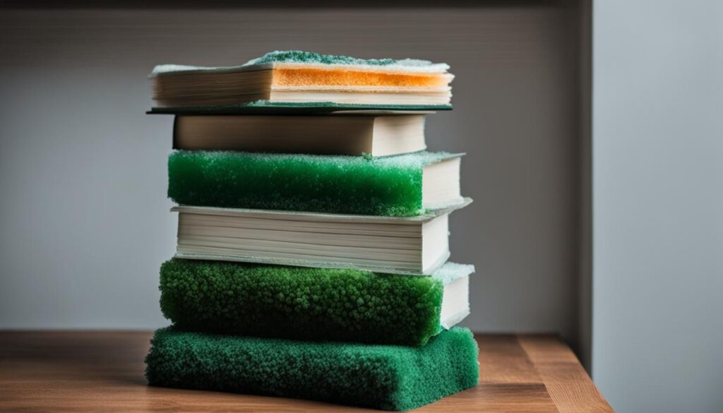 avoiding mold on books in damp places