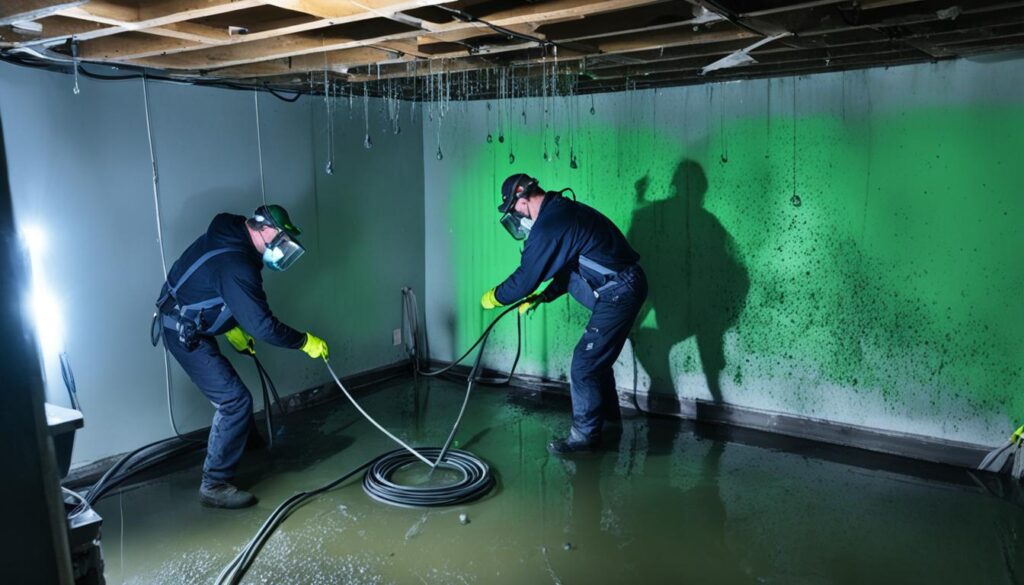 basement waterproofing and mold removal