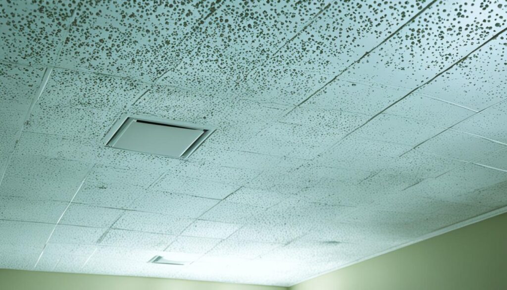 bathroom ceiling mold causes