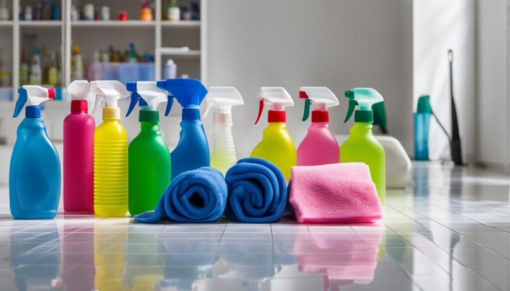 bathroom cleaning products