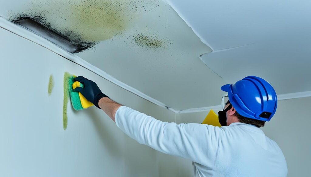 bathroom mold removal