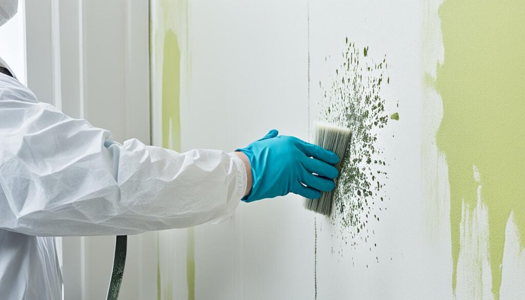 best mold removal methods for painting