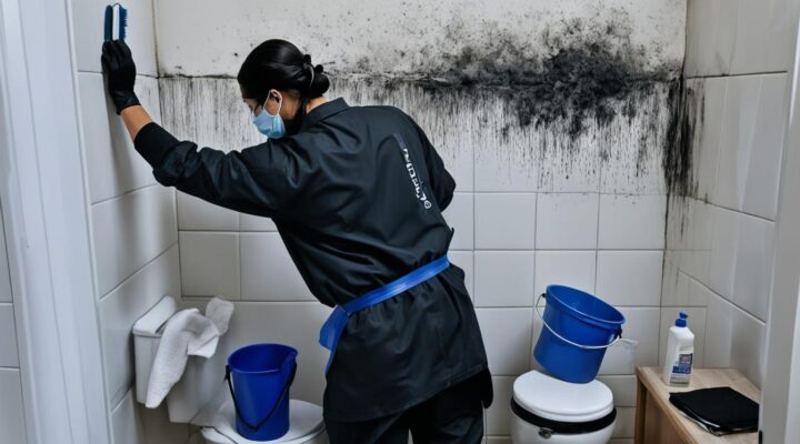 best way to get rid of black mold