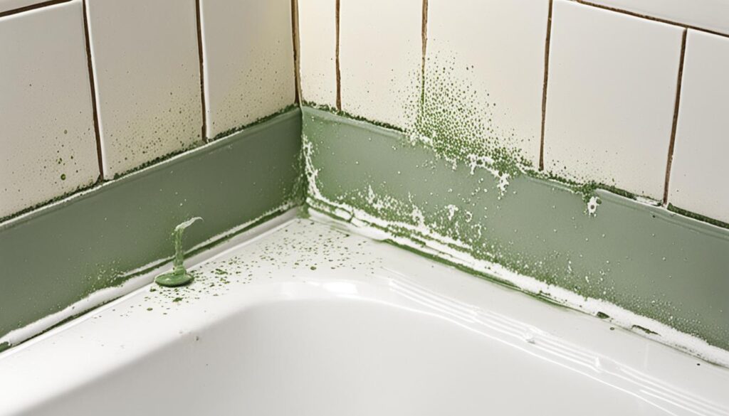 best ways to get rid of mold under caulk