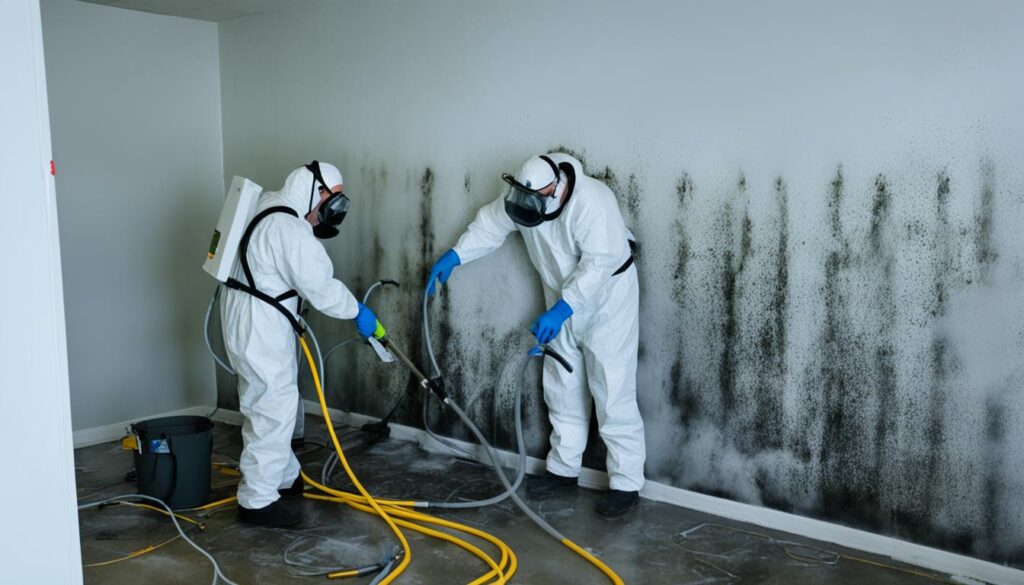 black mold abatement