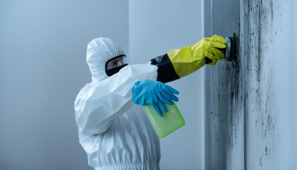 black mold cleanup