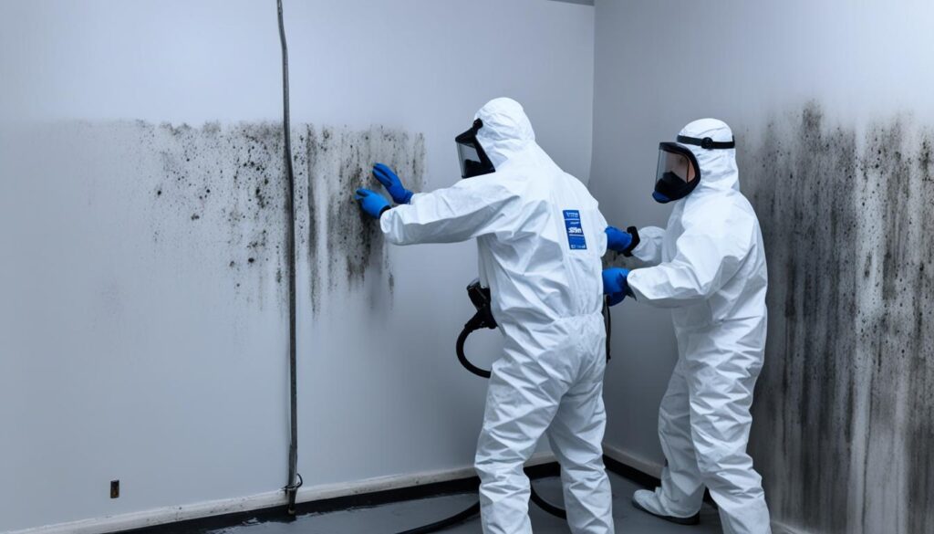 black mold cleanup