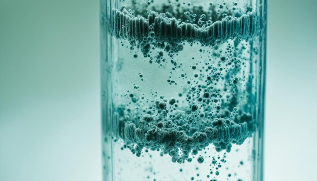 black mold contamination in water bottles