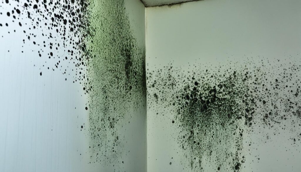 black mold in a home