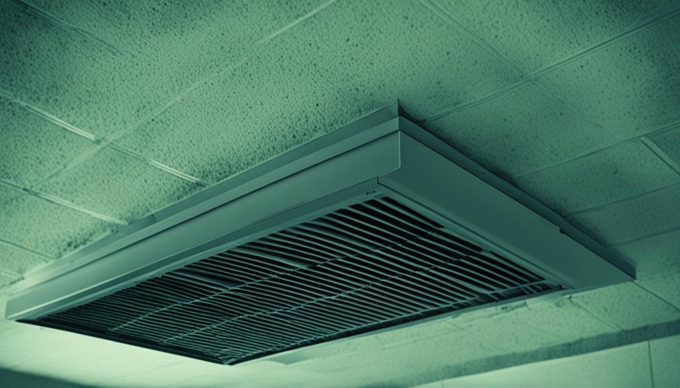 black mold in air vents