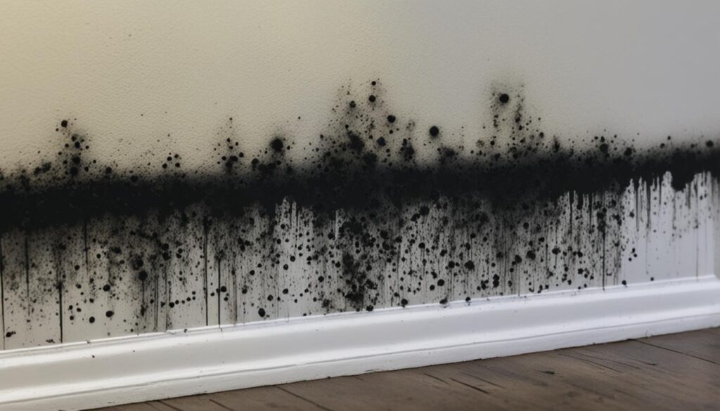 black mold in cold places