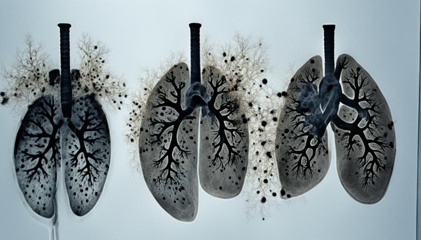 black mold in lungs