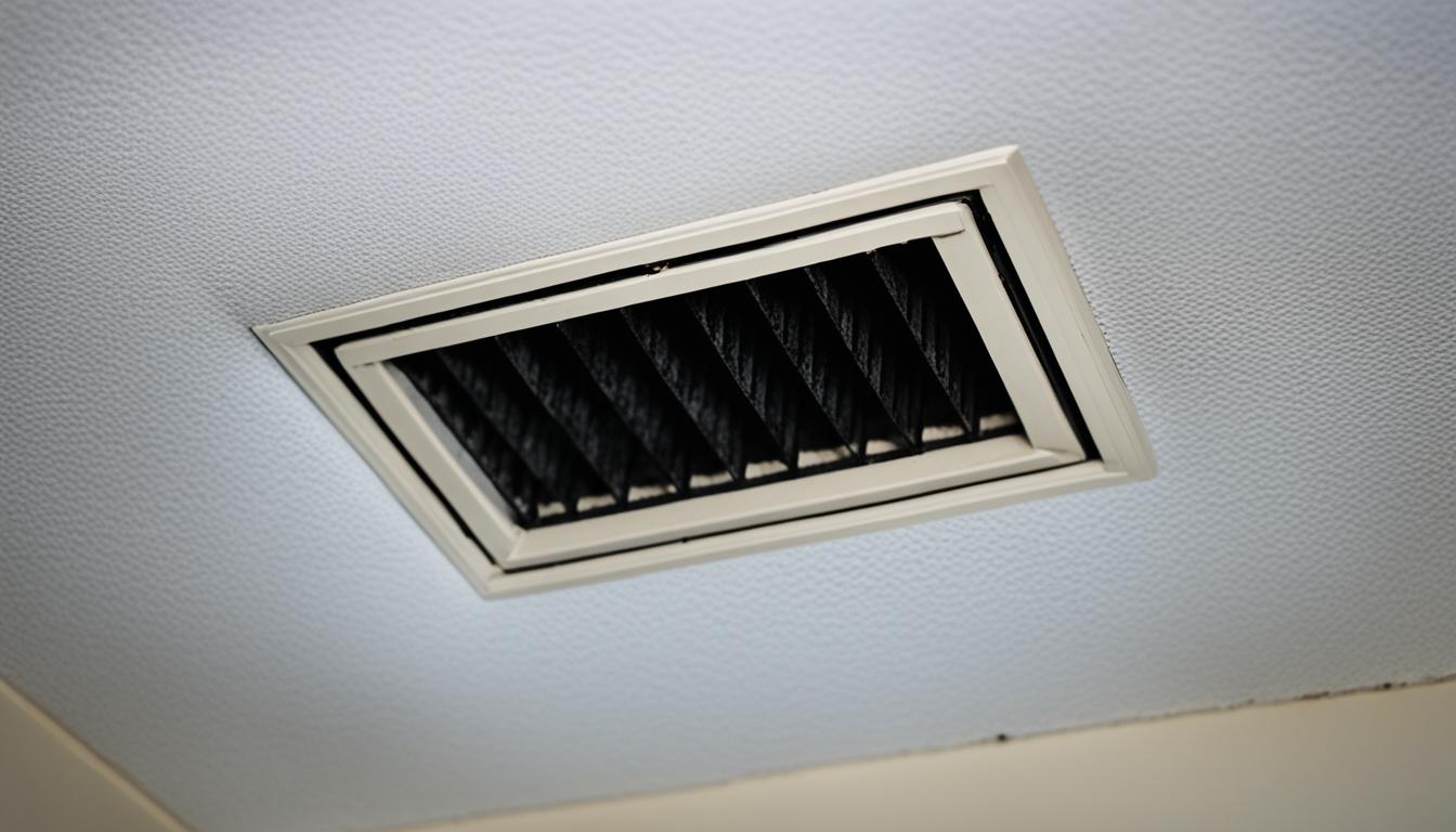 black mold in vents