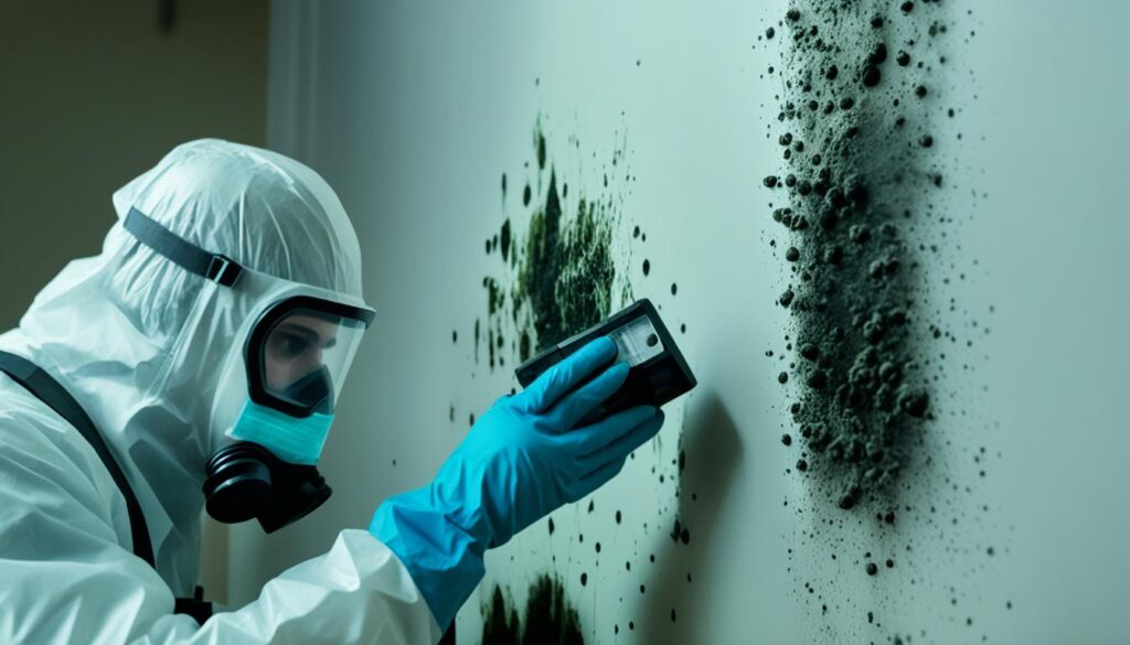 black mold inspection