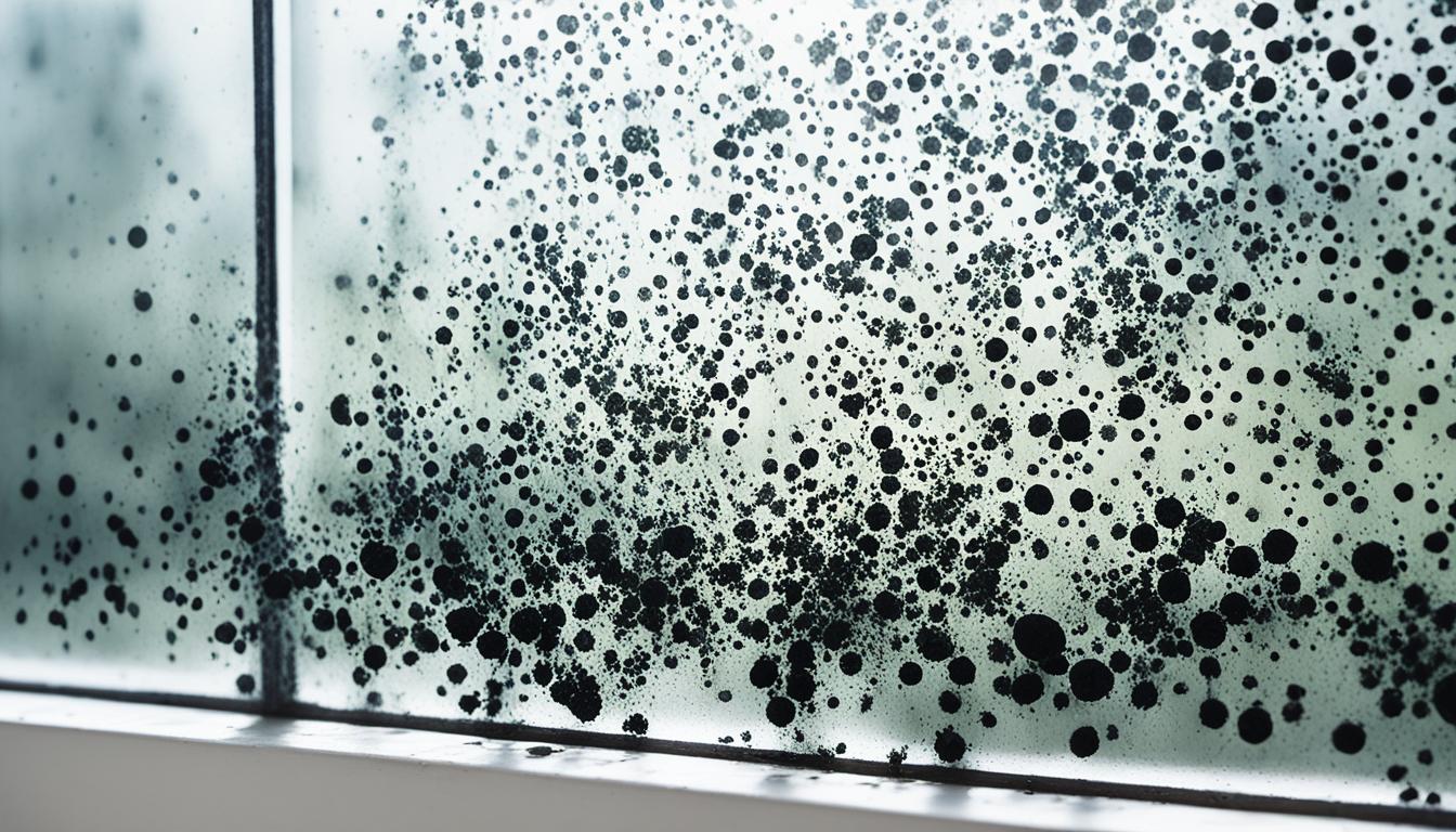 black mold on window sills