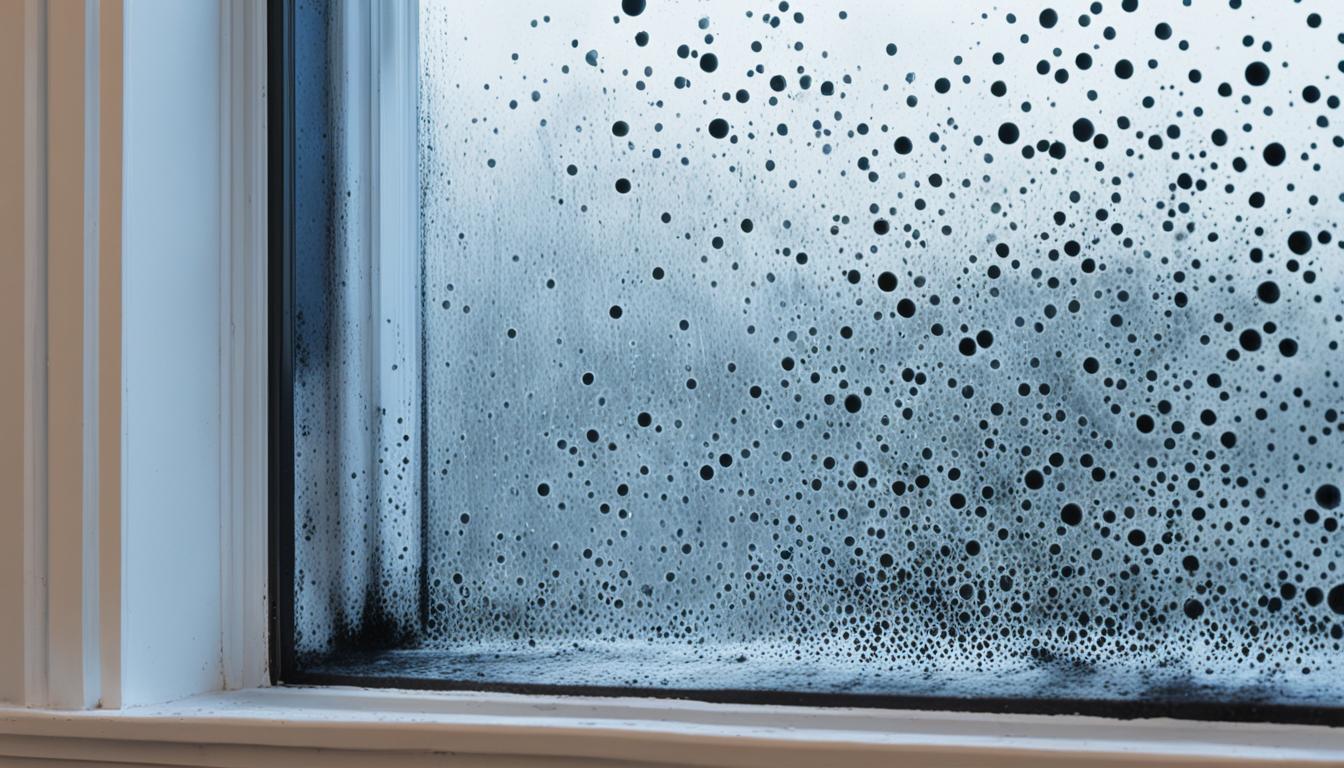 black mold on windows