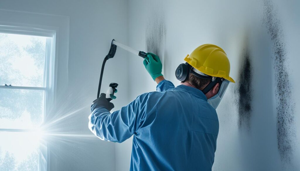 black mold removal techniques in Florida