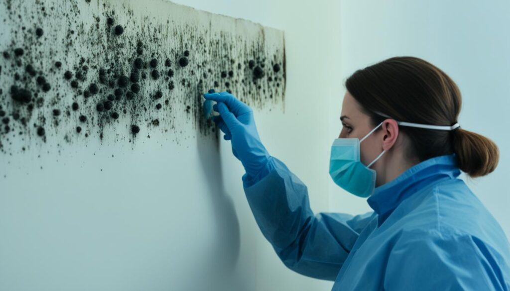 black mold testing