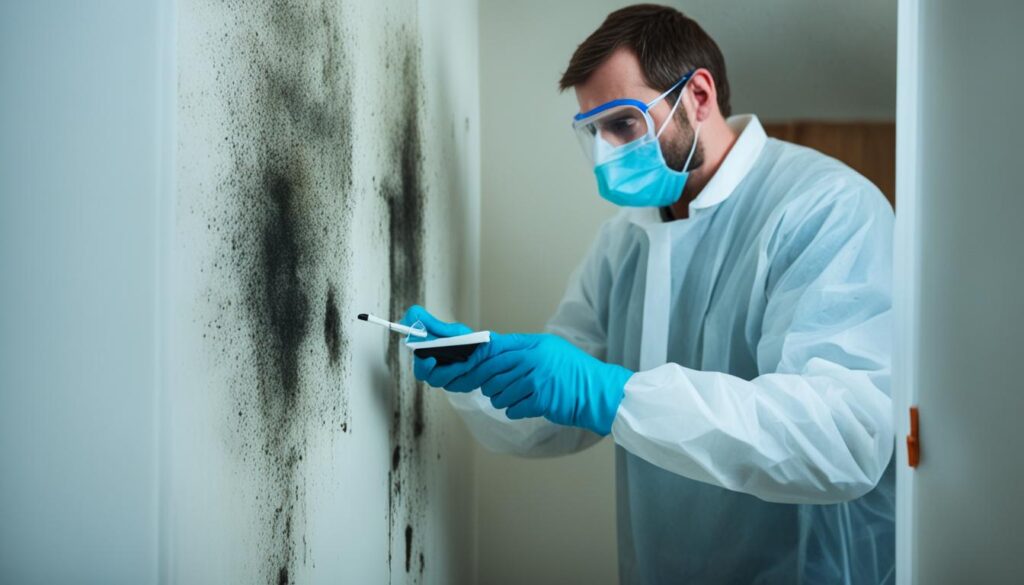 black mold testing