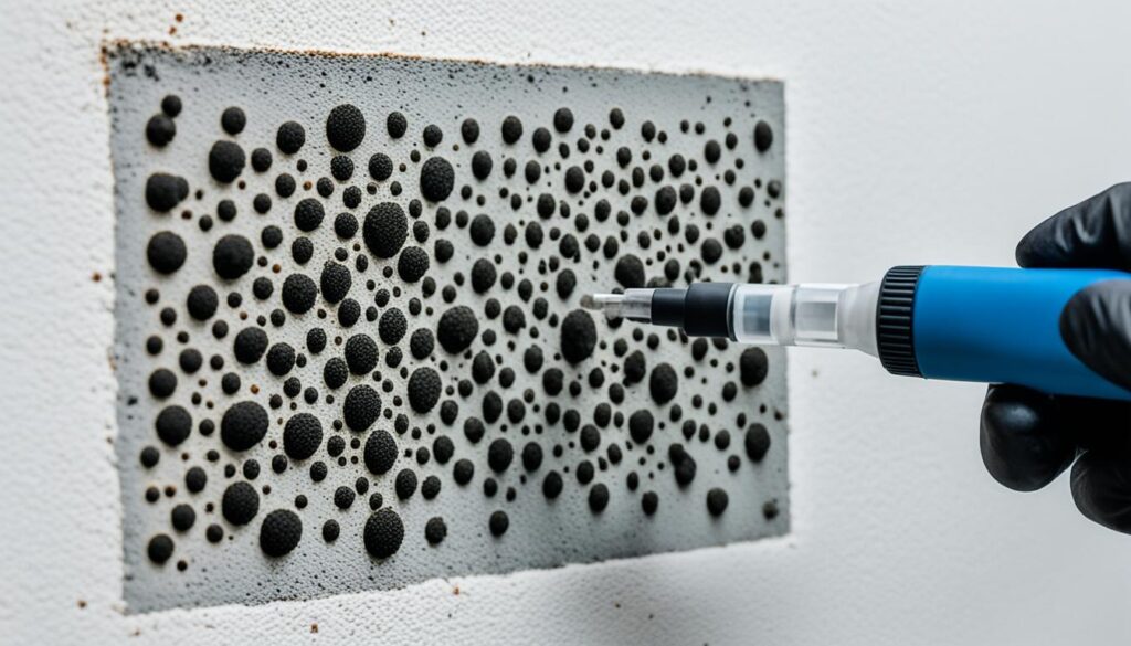 black mold testing