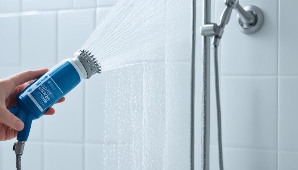 black shower mold prevention