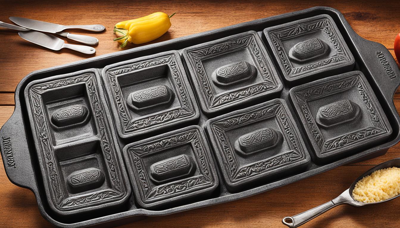 cast iron cornbread mold