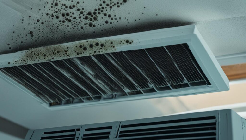 causes of air conditioning mold