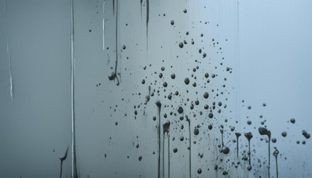 causes of mold growth on walls