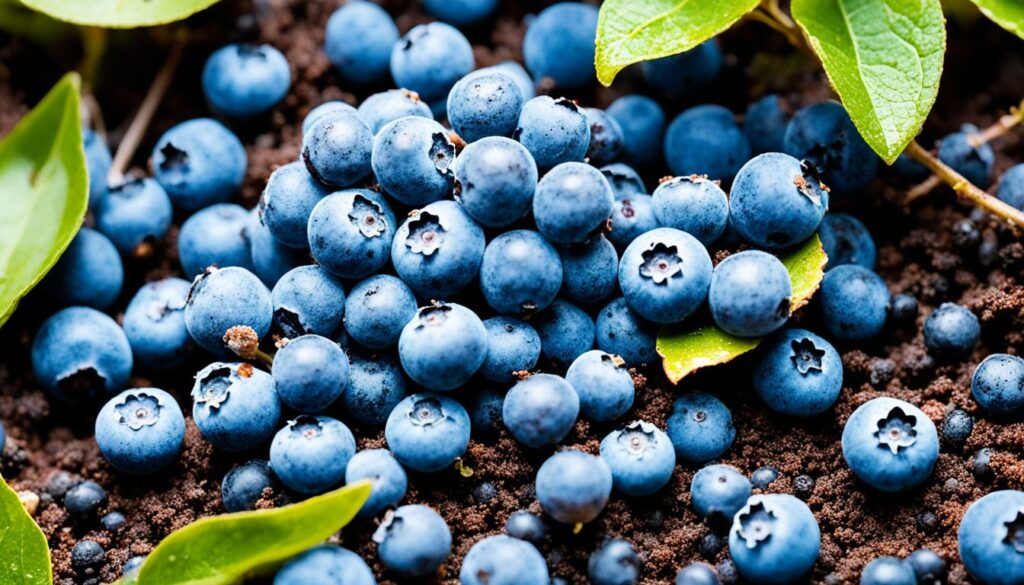 causes of mold on blueberries