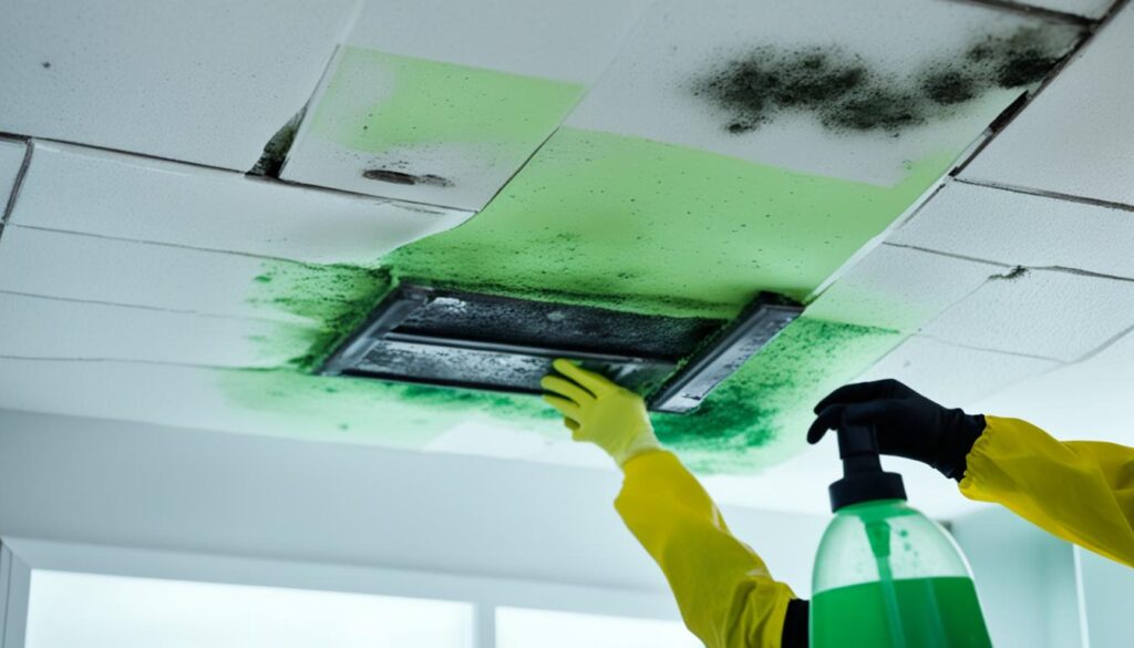 ceiling mold removal cost