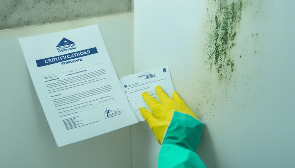 certified mold removal