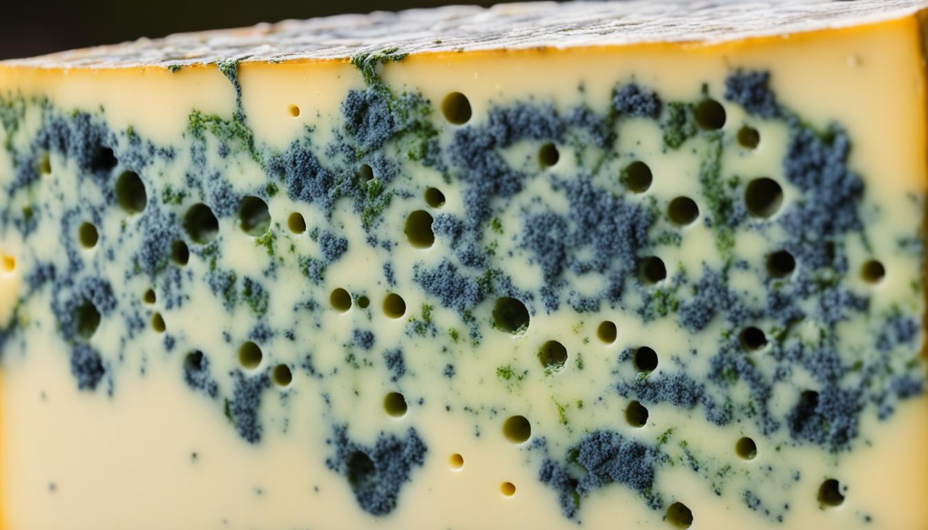 cheese with mold