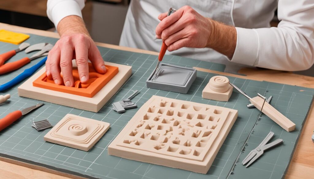 clay mold creation techniques