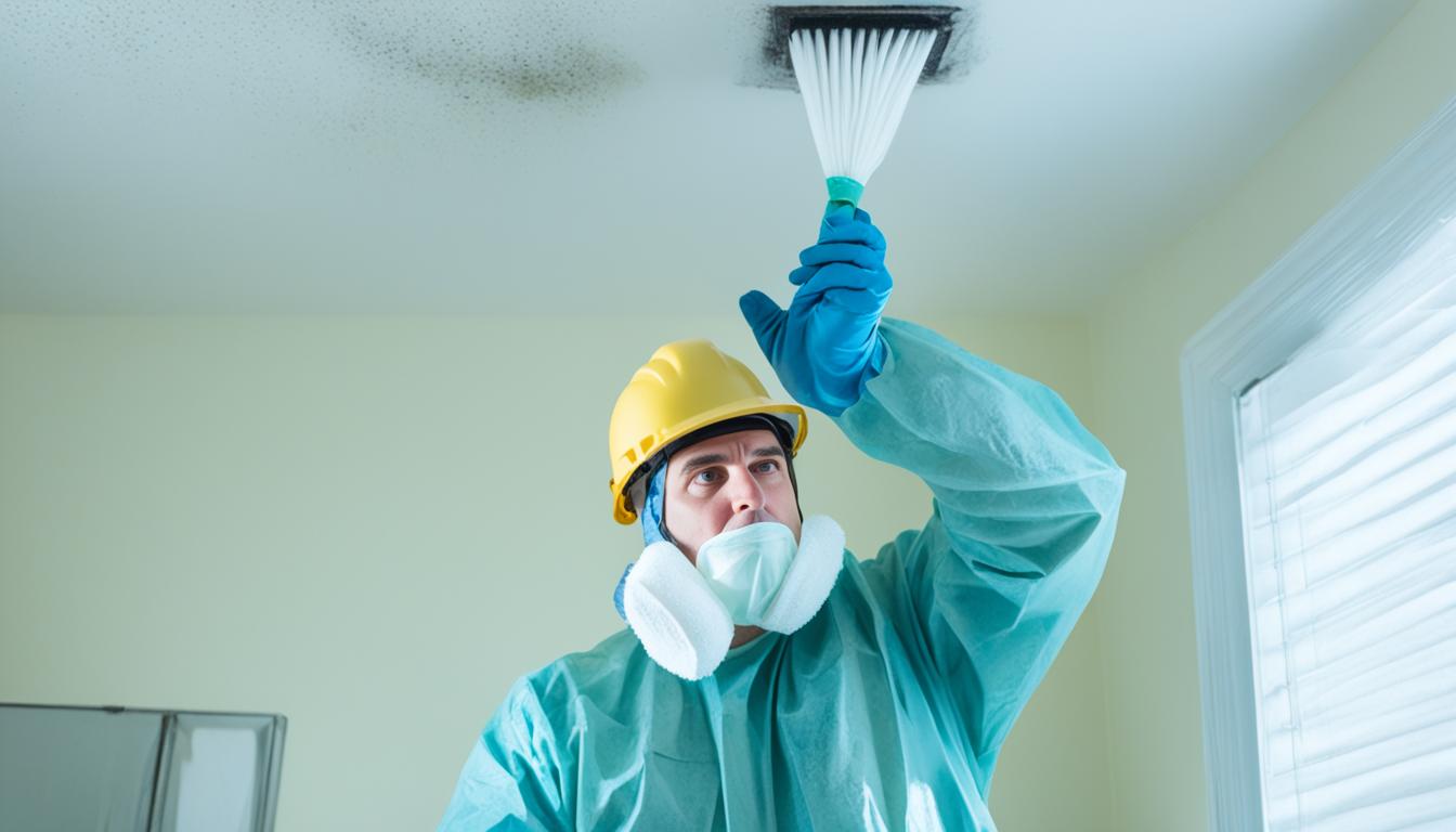 clean up mold