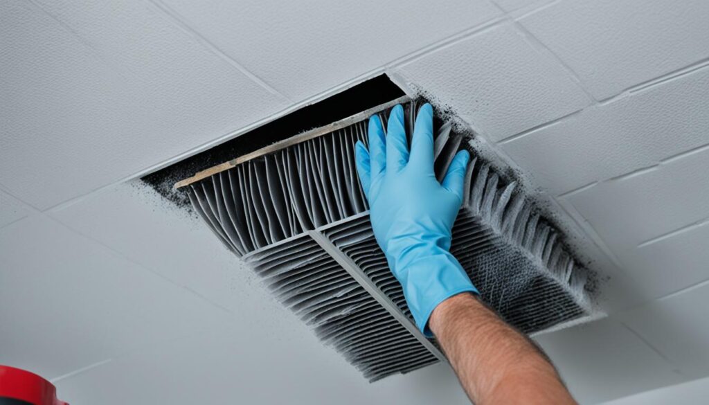 cleaning air ducts