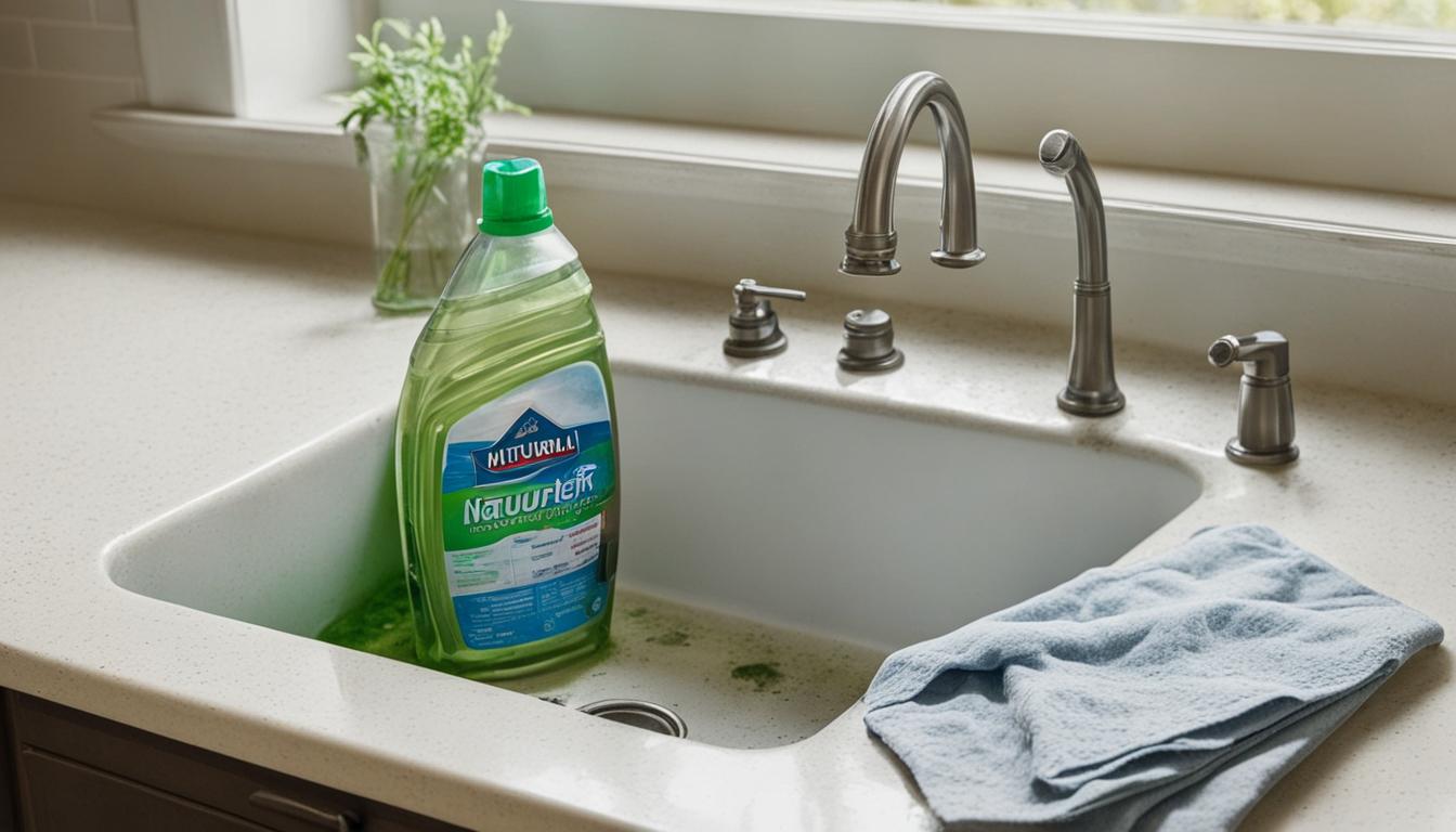 cleaning mold with vinegar