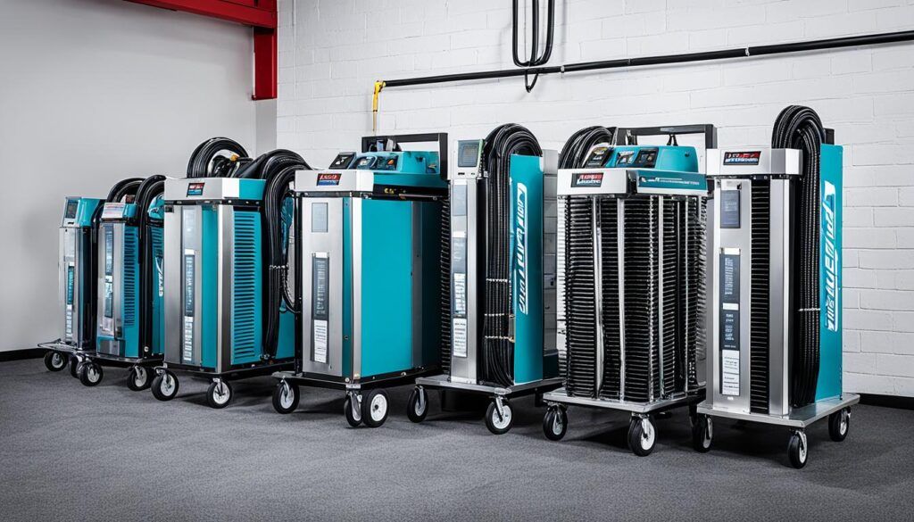 commercial air duct cleaning machines