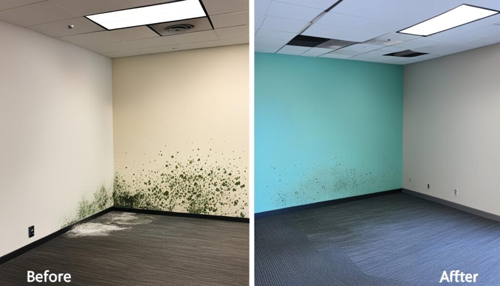 commercial mold cleanup